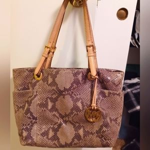 Snake print Micheal kors purse
